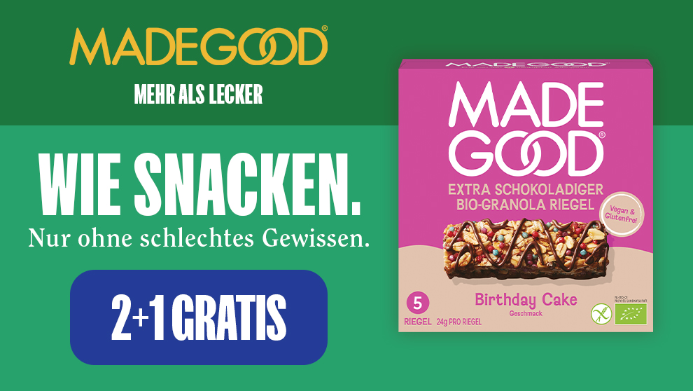 MadeGood Müsli- & Haferriegel Multipacks